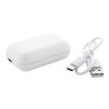 Bluetooth slúchadlá z RABS , white (Farba white)