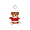 Vianočná plyšová kľúčenka , sob (Farba sob)