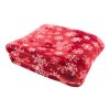 Vianočná deka z RPET , Red (Farba Red)