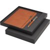 Sada LUXE - zápisník A5 a roller , Brown (Farba Brown)