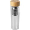 Sklenená fľaša s infúzerom 400 ml , Transparent clear (Farba Transparent clear)