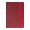 Zápisník A5 z RPET (linajkové strany) , Red (Farba Red)