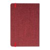 Zápisník A5 z RPET (linajkové strany) , Red (Farba Red)