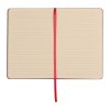 Zápisník A5 z RPET (linajkové strany) , Red (Farba Red)