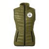 damska vesta everest s logom zelena