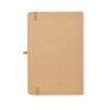 Zápisník A5 s memoblokmi , Beige (Farba Beige)