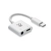 Audio rozbočovač USB-C , white (Farba white)
