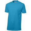 SLAZENGER •ACE T-SHIRT 150•150 g/m2•100% bavlna , Aqua, XL (Farba Aqua, Velkost XL)