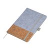 Zápisník A5 z korku a plsti , Grey (Farba Grey)