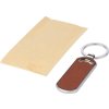 Kľúčenka z recyklovanej kože , Brown (Farba Brown)