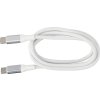 Nabíjací a dátový kábel USB-C/USB-C , white (Farba white)