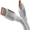 Nabíjací a dátový kábel USB-C/USB-C , white (Farba white)