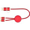 Dátový a nabíjací kábel 5v1 27W 30cm Alasia , Red (Farba Red)