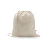 Vrecúško z recyklovanej bavlny (150 g/m2) , light natural (Farba light natural)