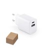 Nabíjací adaptér USB-A 18W, USB-C 20W , white (Farba white)