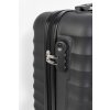 Príručný kufor z RPET a TSA zámkom , Black (Farba Black)