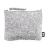 Peňaženka z RPET plsti , Grey (Farba Grey)