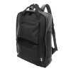 Ruksak na notebook z recyklovanej PU kože , Black (Farba Black)