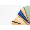 Zápisník A5 z recyklovaného papiera (čisté strany) , natural (Farba natural)