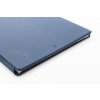 Portfólio A5 z recyklovanej PU kože , Blue (Farba Blue)