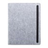 Portfólio A4 z RPET plsti , dark grey (Farba dark grey)