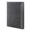 Portfólio A4 z RPET plsti , dark grey (Farba dark grey)