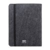Portfólio A5 z RPET plsti , dark grey (Farba dark grey)