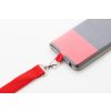 RPET lanyard na mobil , Pink (Farba Pink)