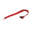 RPET lanyard s bezpečnostnou sponou , Pink (Farba Pink)