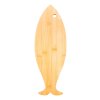 Bambusová doska v tvare ryby , natural (Farba natural)