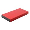 Powerbanka 10 000 mAh z rec.hliníka , Red (Farba Red)