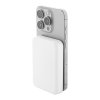Powerbanka 5000mAh s magnetickým nabíjaním 15W , white (Farba white)