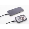 Powerbanka 5000mAh s magnetickým nabíjaním 15W , Silver (Farba Silver)
