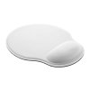 Ergonomická podložka pod myš z RPET , white (Farba white)