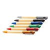 Bambusové pero s LED svetlom , Orange (Farba Orange)