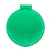 Vreckové zrkadielko z recyklovaného plastu , Green (Farba Green)