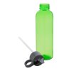 Fľaša z RPET so slamkou, 500 ml , Green (Farba Green)
