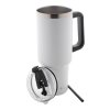 Termohrnček z recyklovaného nerezu 1200 ml , white (Farba white)