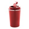 Termopohár z recyklovaného nerezu 350 ml , Red (Farba Red)