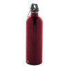 Fľaša s karabínkou z recyklovaného nerezu 750 ml , Red (Farba Red)