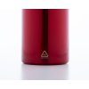 Fľaša s karabínkou z recyklovaného nerezu 750 ml , Red (Farba Red)