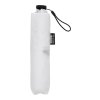 Ultra ľahký manuálny skladací dáždnik z RPET , white (Farba white)