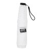 Ultra ľahký manuálny skladací dáždnik z RPET , white (Farba white)