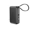 Hybridná nabíjačka 10 000 mAh 65W z RCS plastu , Black (Farba Black)