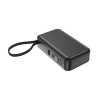 Hybridná nabíjačka 10 000 mAh 65W z RCS plastu , Black (Farba Black)