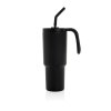 Termohrnček so slamkou 900 ml Graphic 360 z RCS ocele , Black (Farba Black)