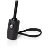 Skladací open-close dáždnik Vito z RPET , Black (Farba Black)