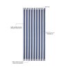 Hamam osuška 180x80 cm VINGA Ornos z GRS , Blue (Farba Blue)