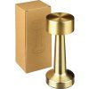 Kovová stolová lampa , gold (Farba gold)