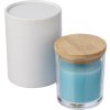 Sklenená sviečka , light blue (Farba light blue)